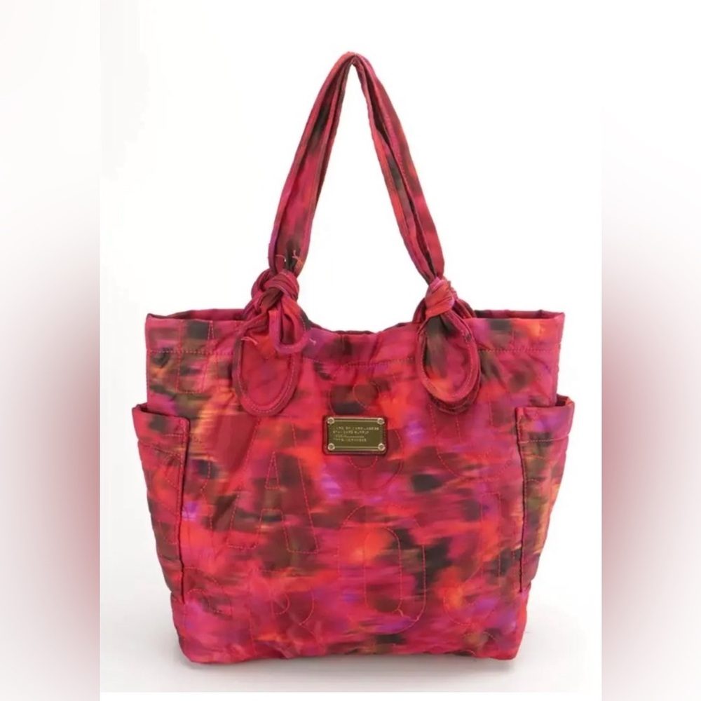 Marc by Marc Jacobs Pretty Nylon Standard Supply Tote Pink & Red Bag